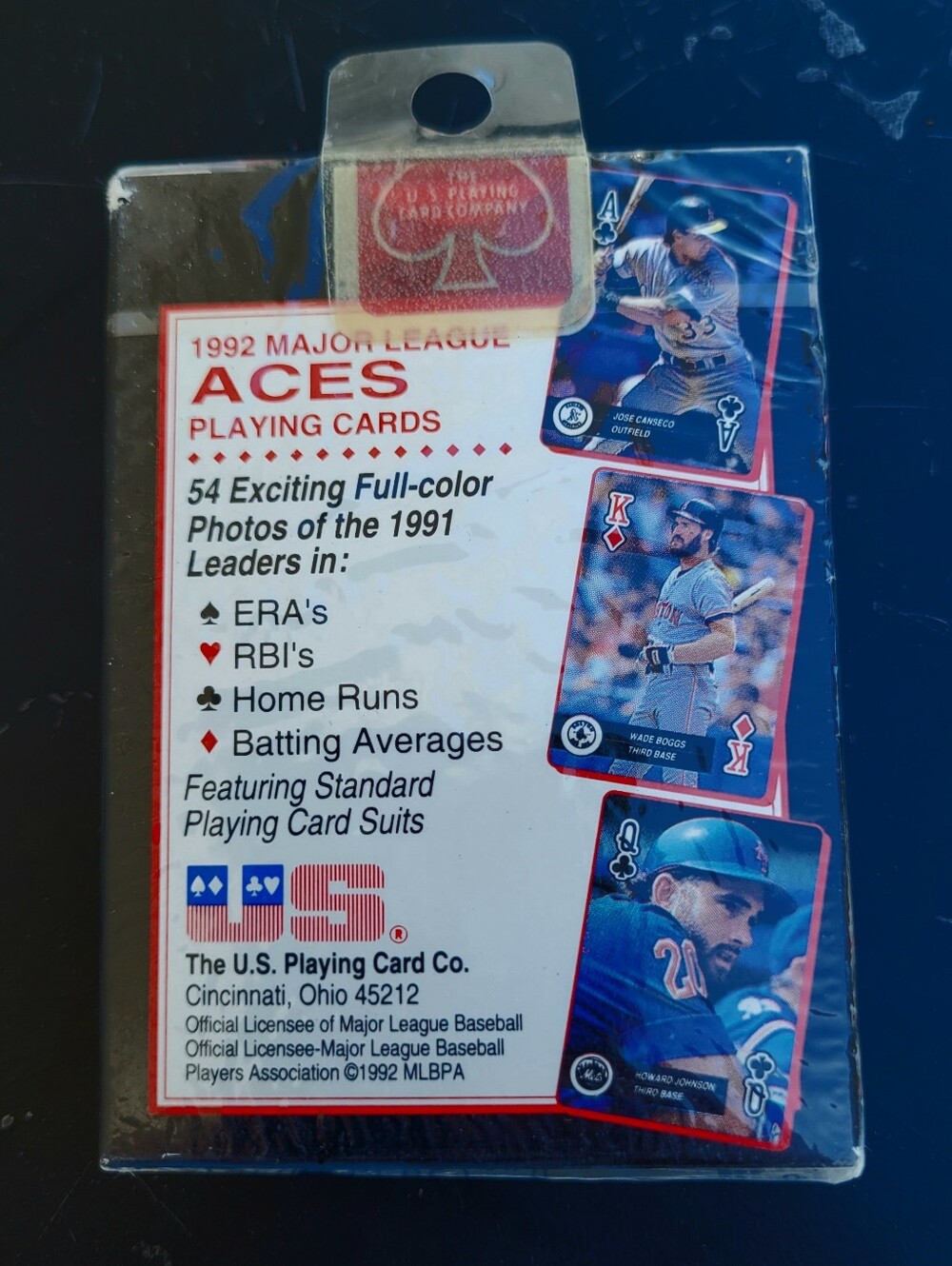 Vintage 1992 MLB Baseball Aces Playing Cards Decks Lot Of 4 Unopened Packs - Picture 4 of 6